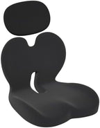 Thick Trucker Car Seat Cushions with Lumbar Back Support Pillow - Image 2