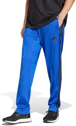 adidas Mens Dayready Open Hem Tracksuit Bottoms Casual - Black by Unknown
