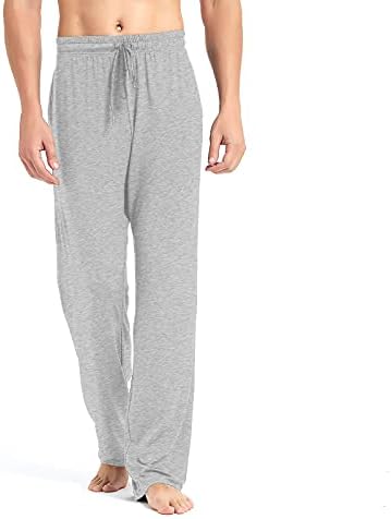 32/34/36/38 Long Inseam Men's Tall Pajama Pants Lounge Sleepwear Bottoms - Image 2