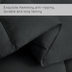 COHOME All-Season Oversized Queen Size Comforter Duvet Insert - Dark Grey - Image 4