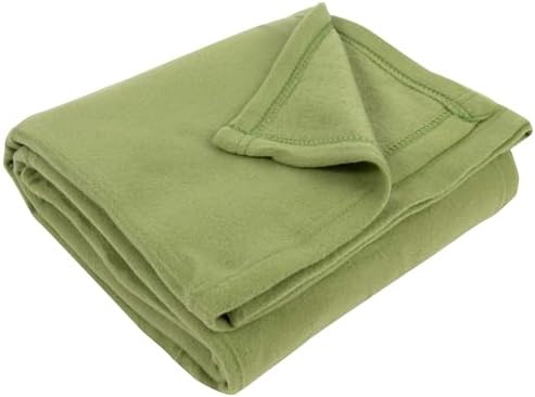 (24 Pack) Bulk Fleece 50x60 Throw Blankets for Wedding Favors, Homeless Women, Men, Homes, Bed, Sofa, Couch, Office, Pet Blankets, Travel | Soft Warm Lightweight Throw Blankets in Bulk (Green) - Image 4
