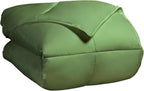 SUPERIOR All Season Down Alternative Comforter, King, Terrace Green by SUPERIOR