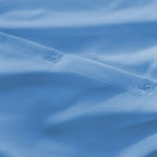 IR Imperial Rooms Bulk (10 Pack) Queen Size Duvet Cover (90 x 90) Inches + 2 Pillow Sham - Wholesale for Hotels, Airbnbs, Guest Bedroom Microfiber Button Closure Duvet Covers Bed Set (Light Blue) - Image 6