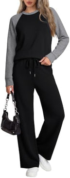 WIHOLL Lounge Sets for Women 2 Piece Fall Outfits 2026 Fashion S-2XL - Image 2