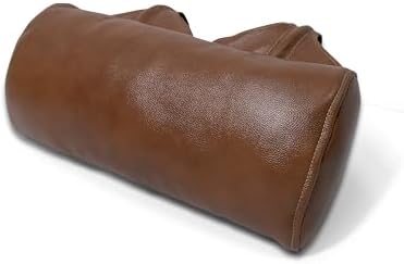 BOWERBIRD Genuine Leather Recliner Head Pillow-Head and Neck Pillow-Headrest Cushion for Neck Pain Relief and Cervical Support - Image 2