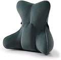 Lumbar Support Pillow(Pat. Pend) for Lower Back Pain Relief – Multi-Functional Ergonomic Lumbar Cushion, Reading Pillow for Office Chair, Car Seat & Sofa,Charcoal Gray by Ailuteie