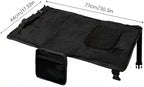 Inflatable Beds, Toddler Travel Bed, Toddler Airplane Bed, Lightweight Airplane Foot Hammock with Storage Bag, Adjustable Travel for Flights - Black - Image 4