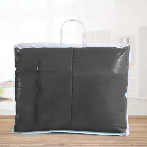 SUPERIOR All Season Reversible Down Alternative Comforter, King, Grey - Image 4