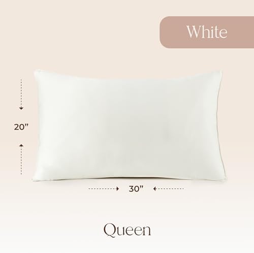 Organic Cotton Pillow Protector - 100% Waterproof Pillow Protector Queen Size GOTS & Fairtrade Certified - 140GSM Hypoallergenic Machine Washable Breathable Cover with Edge Piping - 2 Pack (Queen) - Image 2
