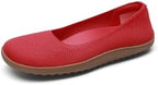 DREAM PAIRS Womens Ballet Wide Toe Arch Support Knit Flats - Image 2