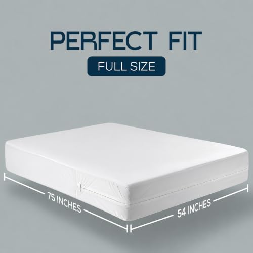 Bulk 10-Pack Full Size Hotel Mattress Encasement 100% Waterproof, 6" Deep - Image 2