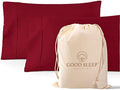 1000 TC King Pillowcases Set of 2 100% Egyptian Cotton Pillow Cases by GoodSleepBedding