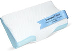 Derila Cooling Pillowcase for Neck Pillow, Cover Only, White, 50 x 30 cm by Derila%7CMemoryFoamPillow