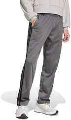 adidas Mens Dayready Open Hem Tracksuit Bottoms Casual - Black - Image 2