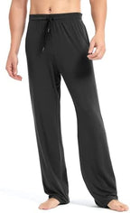 32/34/36/38 Long Inseam Men's Tall Pajama Pants Lounge Sleepwear Bottoms - Image 3