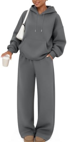 Trendy Queen Womens 2 Piece Lounge Sweat Sets Matching Sweatsuits by TrendyQueen