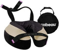 Cabeau Travel Neck Pillows for Airplanes The Neck's Evolution, TNE S3 Supportive Memory Foam Design for Long Haul Flights Attachable Seat Straps and 360 Support (Cairo Tan) by Cabeau