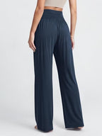 ODODOS Women's Wide Leg Palazzo Lounge Pants with Pockets Light Weight Loose Comfy Casual Pajama Pants-26/28/30"/32" Inseam - Image 4