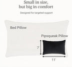 Pipsqueak Travel Pillow - Small, Mini, Tiny - 11 x 7 in, Microfiber - Image 2