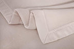 100% Pure Merino Wool Blanket,450GSM Blanket Camping and Outdoor,Soft Wool Throw Blankets Twin Size,Twin Blankets for The Bed,Outdoor Blanket (Ivory,90x66In) - Image 5