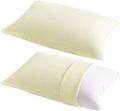 NTBAY Toddler Pillows with Pillowcases Set, 4 Piece 14 x 20, Ivory by NTBAY