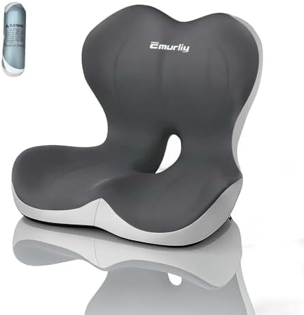 Ergonomic Memory Foma Car Seat Cushion Reducing Sciatica Pressure by Unknown
