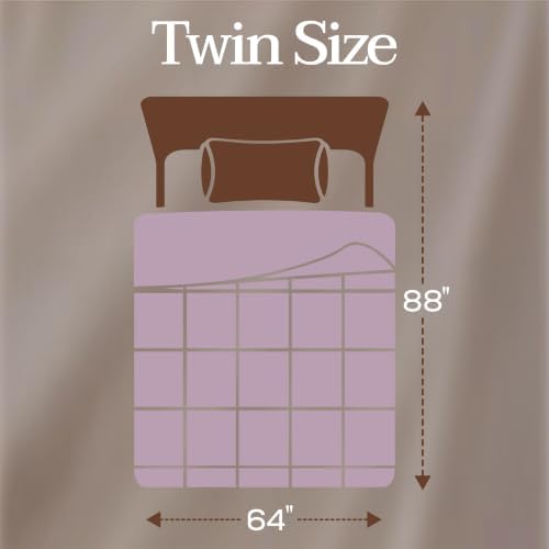 Utopia Bedding Twin Comforter, Duvet Insert, Lavender, 64 x 88 Inches - Image 2