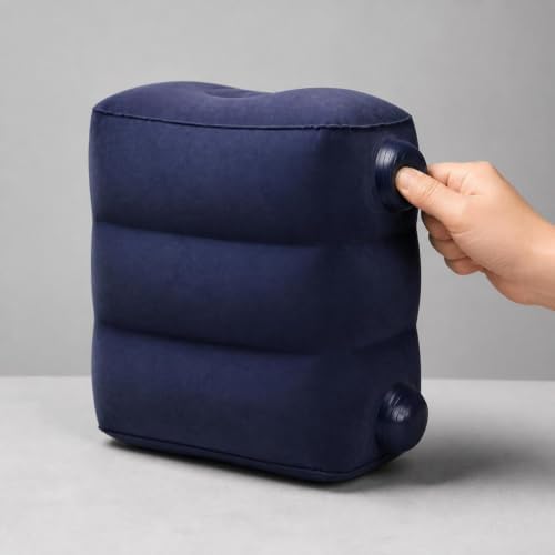 Portable Travel Footrest, Gray, Color to 1 - Image 3