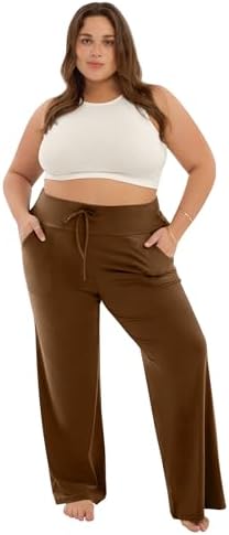 3 Pack Pajama Pants Women Wide Leg Lounge Yoga Pants with Pockets - Image 3