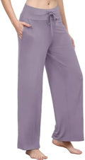 WiWi Bamboo Viscose Pajama Pants for Women Plus Size Cooling Bottoms S-4X by WiWi