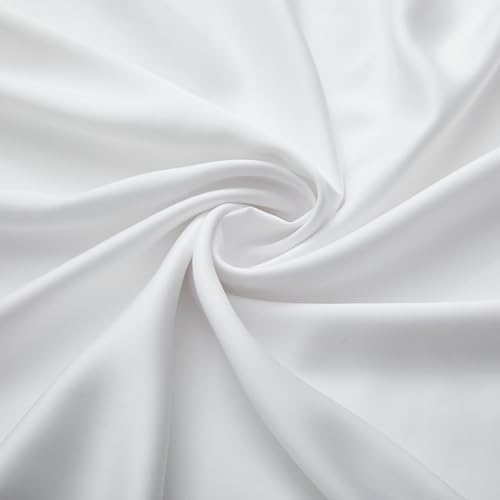 Luxury Bamboo Market | Queen Envelope Pillowcase Set | 100% Viscose Made from Bamboo | Organically Grown | Ultra Soft | Cooling | 2pcs [Classic White] - Image 7