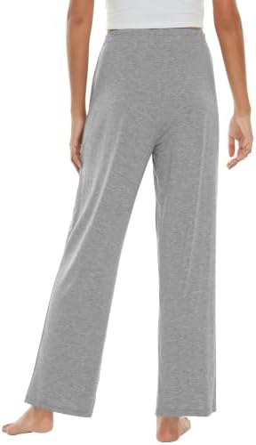 WiWi Pajama Pants for Women Viscose from Bamboo Super Soft Wide Leg Cooling Sweatpants Drawstring Bottoms Sleep Pj Pant S-XXL - Image 2