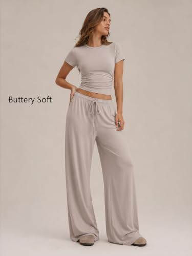 Trendy Queen Women's 2 Piece Matching Summer Lounge Set with Pockets - Image 2