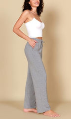 ODODOS Women's Lounge Pants with Pockets Drawstring Lightweight Loose Comfy Casual Pajama Pants-28/30" Inseam - Image 3