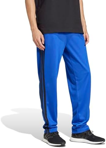 adidas Mens Dayready Open Hem Tracksuit Bottoms Casual - Black - Image 2