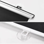 Blackout Roller Blinds Suction Cup Thermal Insulated Shades for Home & Office 100% Light Blocking Retractable Shade No Drill Easy Installation(22X56IN) - Image 2