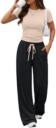 Trendy Queen Women's 2 Piece Matching Summer Lounge Set with Pockets by TrendyQueen