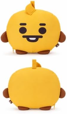 LINE FRIENDS Official BT21 Baby Tatton Reversible Neck Pillow - SHOOKY, 2-Side Travel Neck Pillow Cushion for Airplane, Road Trip Essentials, Kpop Merch, Gift for Girls and Kpop Fans, 1 Count - Image 5