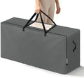 Cuddly Nest Folding Mattress Storage Bag Fits 4" Queen Mattress, Grey by CuddlyNest