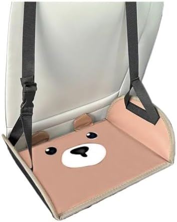 Kids Cartoon Bear Car Seat Foot Rest Hammock - Universal Auto Backseat Travel Foot Mat for Children(Bear) by Unknown