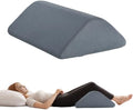 Knee Wedge Pillow for Post-Surgery Recovery-Leg Elevation Support for Sleep Position, Alleviating Lower Back & Hip Pain Enhancing Circulation in Ankles Legs Triangle Pillow with Removable Cover by Ganondorf