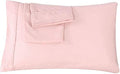 Trend Bedding Mart Oversize Pillow Case - Extra Large Fits Fluffiest Pillows, Extra Tall Pillowcase - Luxury 100% Egyptian Cotton 600 Thread Count (King, Blush/Rose Pink) by TREND+BEDDING+MART