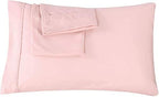 Trend Bedding Mart Oversize Pillow Case - Extra Large Fits Fluffiest Pillows, Extra Tall Pillowcase - Luxury 100% Egyptian Cotton 600 Thread Count (King, Blush/Rose Pink) by TREND+BEDDING+MART