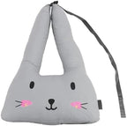 Garosa Car Travel Pillow, Soft Washable Neck Head Support Cushion for Long Distance Travel Kids Adults Cotton Gray 1 Pack - Image 6