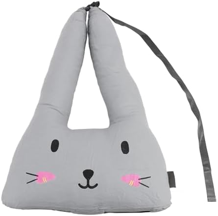 Garosa Car Travel Pillow, Soft Washable Neck Head Support Cushion for Long Distance Travel Kids Adults Cotton Gray 1 Pack - Image 6