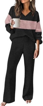 RUMIA Lounge Sets for Women Cozy Travel Matching Sweater Fall Outfits by RUMIA-YourEverydayLuxury