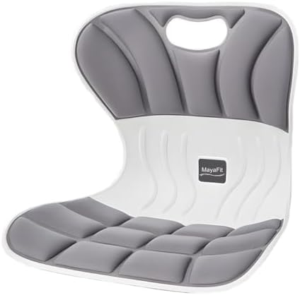 Lumbar Support Cushion – Grey, Large, Office, Chairs & Car Seats by Unknown