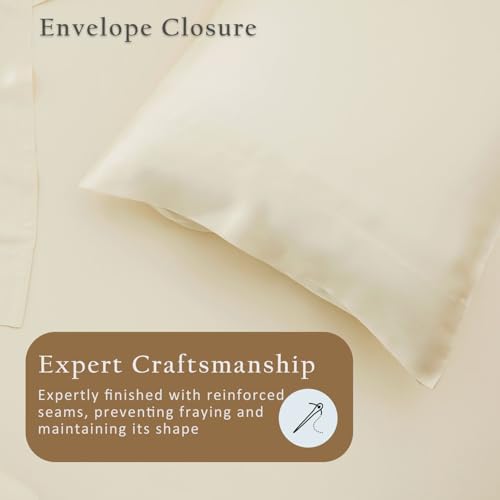 TOSMO Luxury Bamboo Viscose Pillowcase | Pillow Cases Standard Size - Image 6