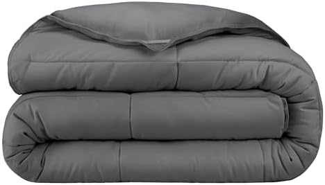 Bare Home Duvet Insert Comforter (King Oversized, Grey) by BareHome