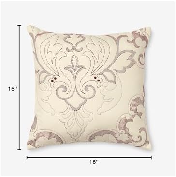 BrylaneHome Amelia Square Pillow - Image 5